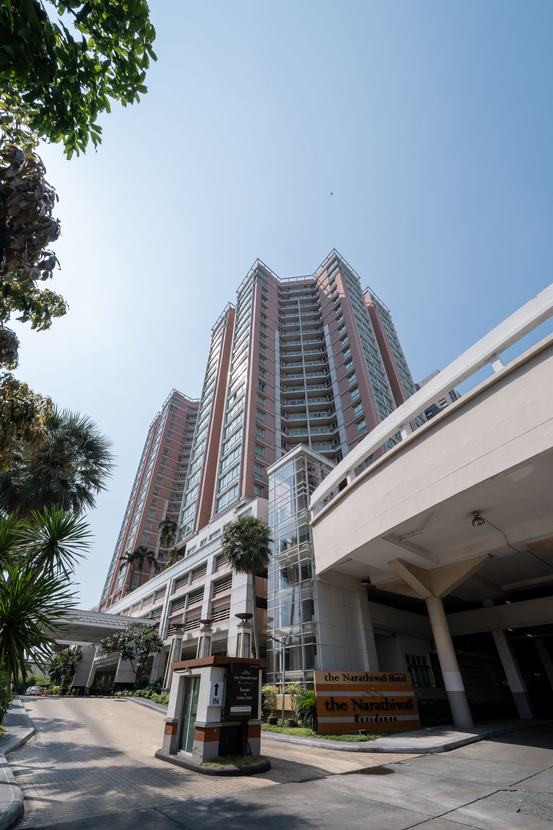 The Narathiwas Hotel & Residence building exterior