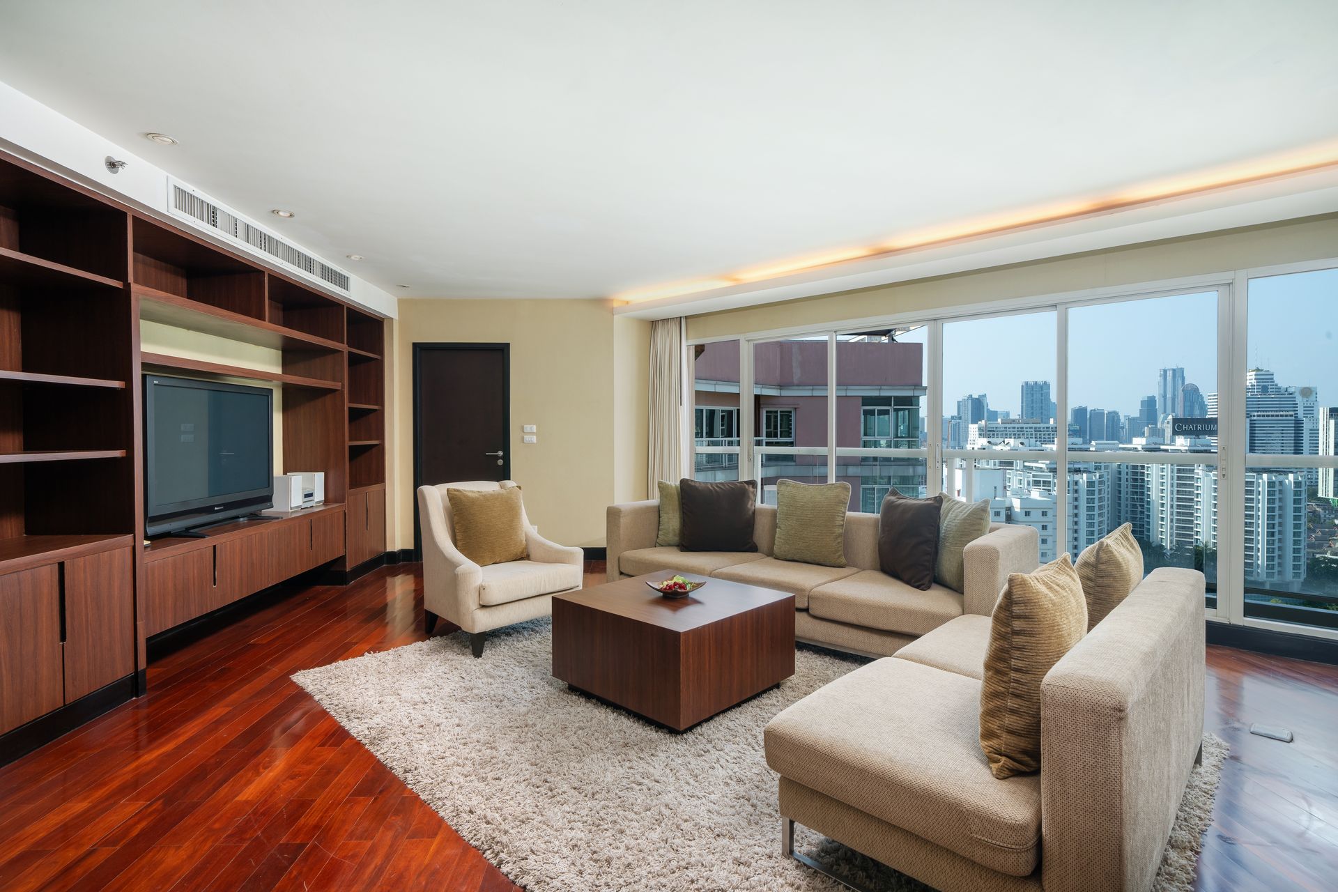Three Bedroom Suite living area view